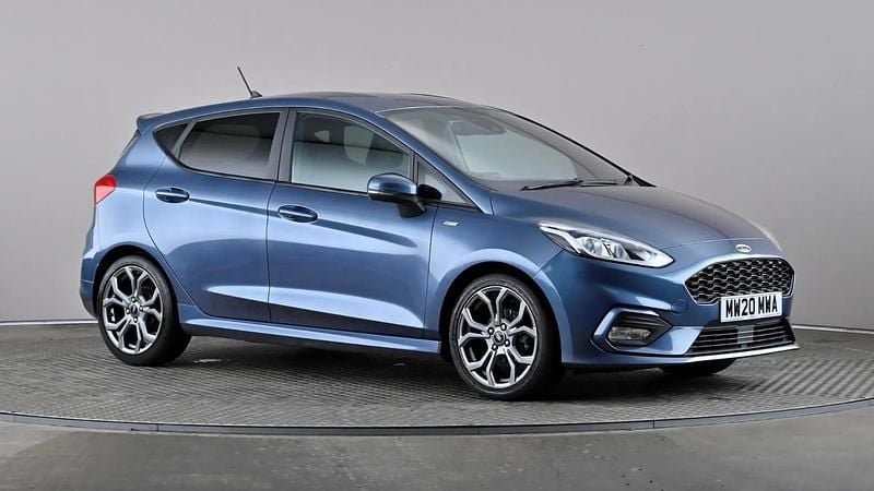 Blue Used 2020 Ford Fiesta ST-Line Hatchback | £8,998 (Fair price) - Image 1/4