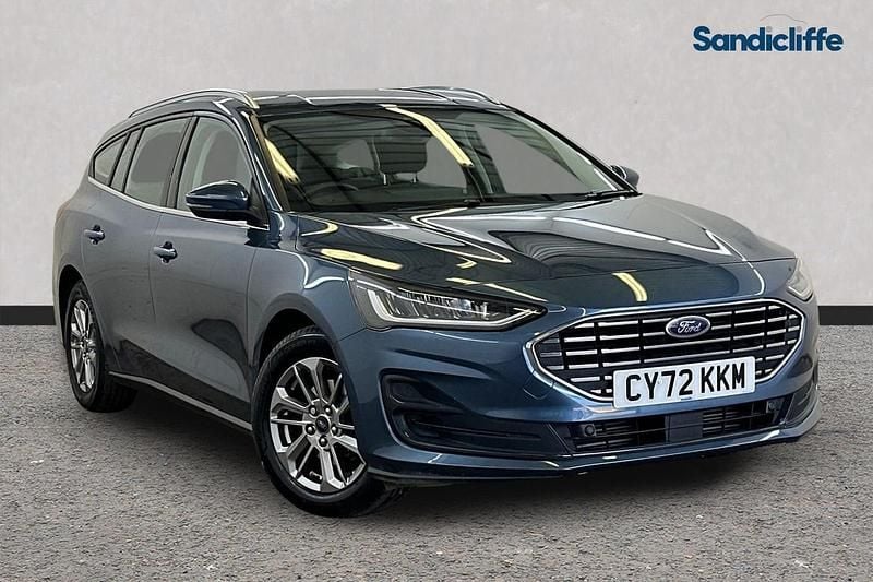 Used Ford Focus Titanium 155 HP (114 kW) 2023 Blue Estate