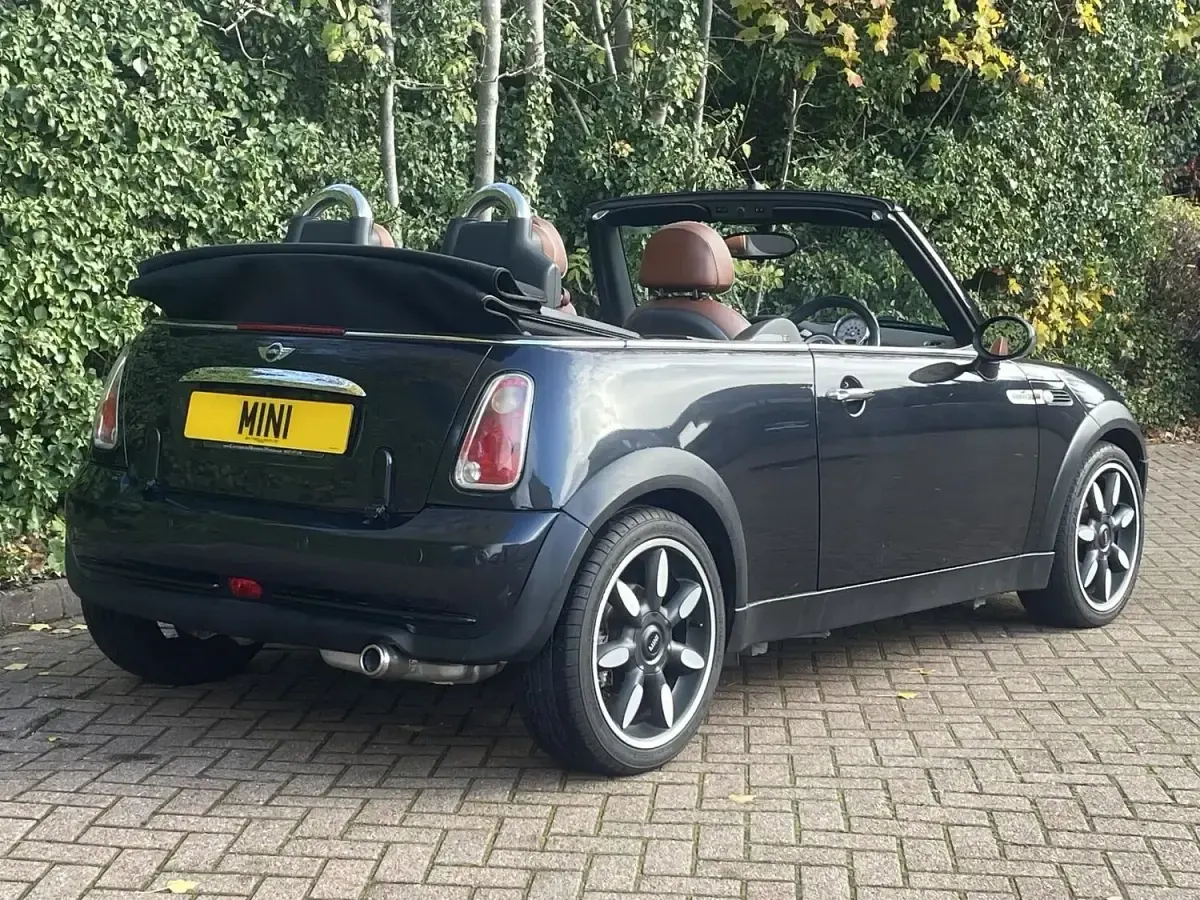 Used Mini Cooper Cabriolet 2008 Astroblack metallic Cabriolet
