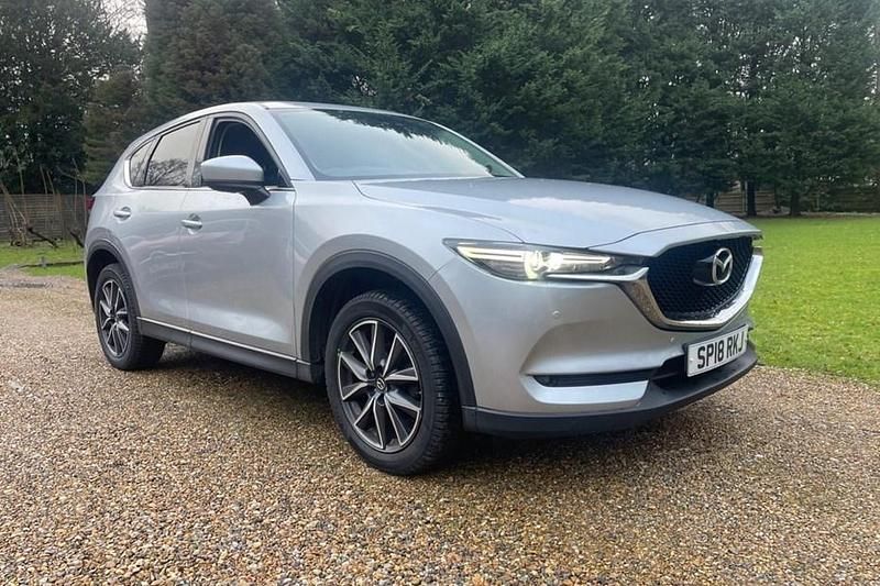 Second-hand Mazda CX-5 Inclusive 175 CP (128 kW) 2018 Argintiu SUV