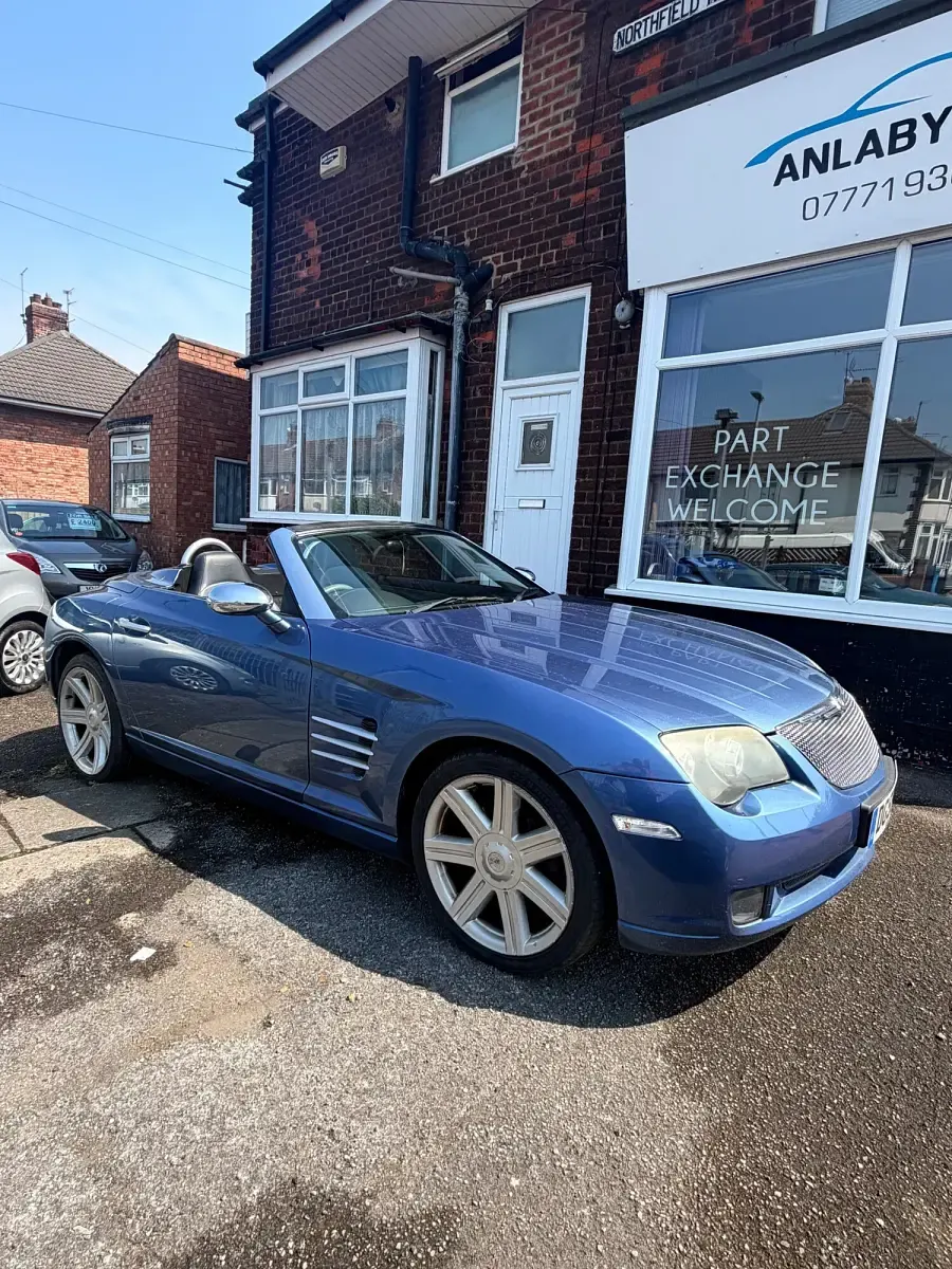 Used Chrysler Crossfire 2006 Blue Cabriolet