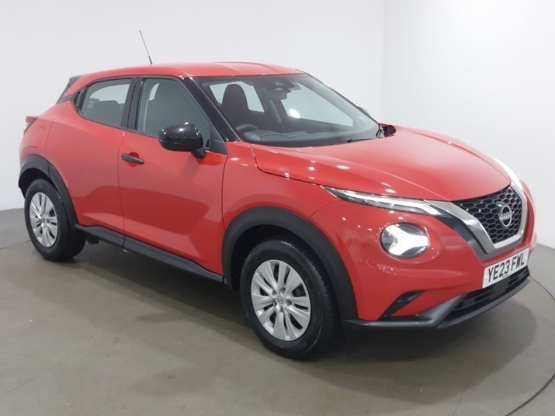 Red Used 2023 Nissan Juke Visia SUV | £14,998 (Fair price) - Image 1/4