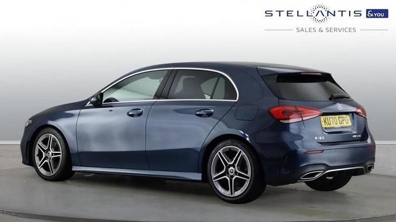 Used Mercedes A180 Executive 134 HP (98 kW) 2020 Blue Hatchback