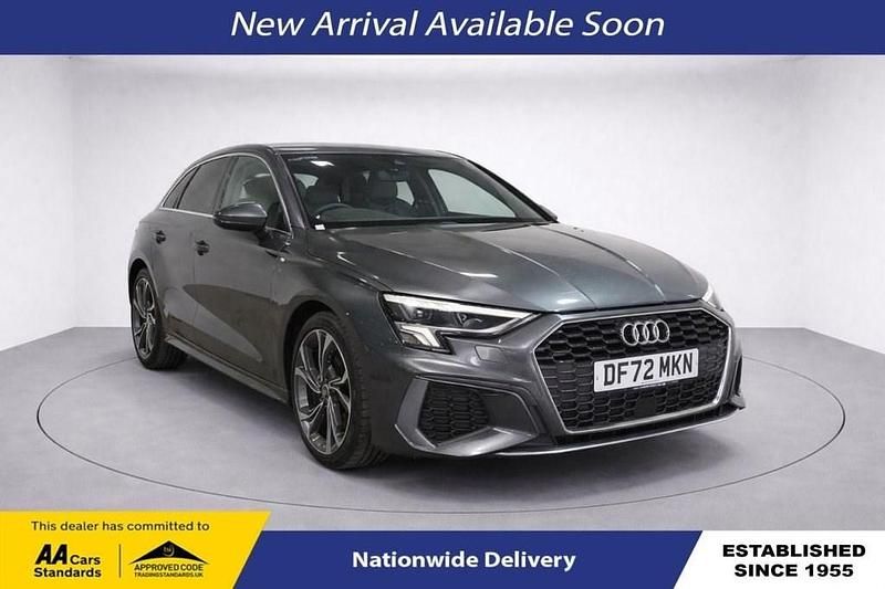 Used Audi A3 S-Line 2023 Grey Sedan