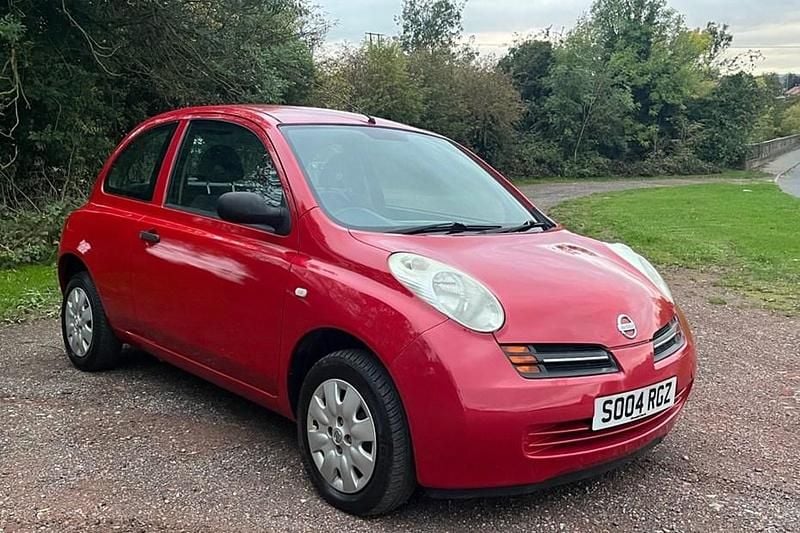 Red Used 2004 Nissan Micra Hatchback | £1,995 (Fair price) - Image 1/1