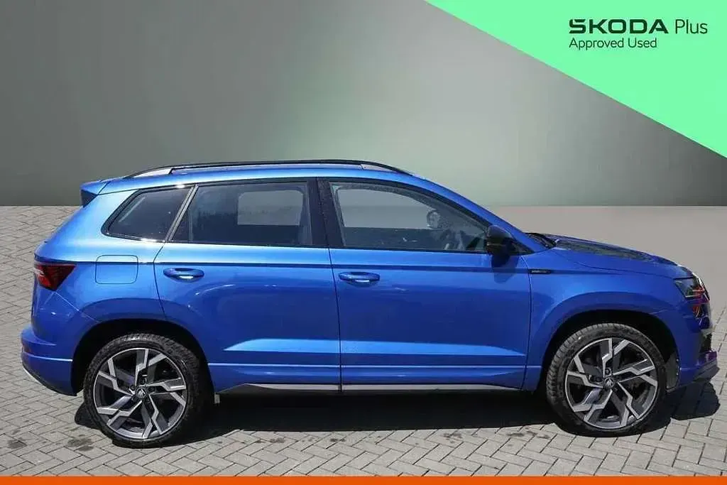 Used Skoda Karoq SportLine 150 HP (110 kW) 2025 Blue SUV