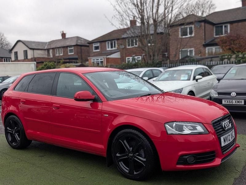 Red Used 2012 Audi A3 Sportback Black Edition Hatchback | £4,500 (Fair price) - Image 1/3