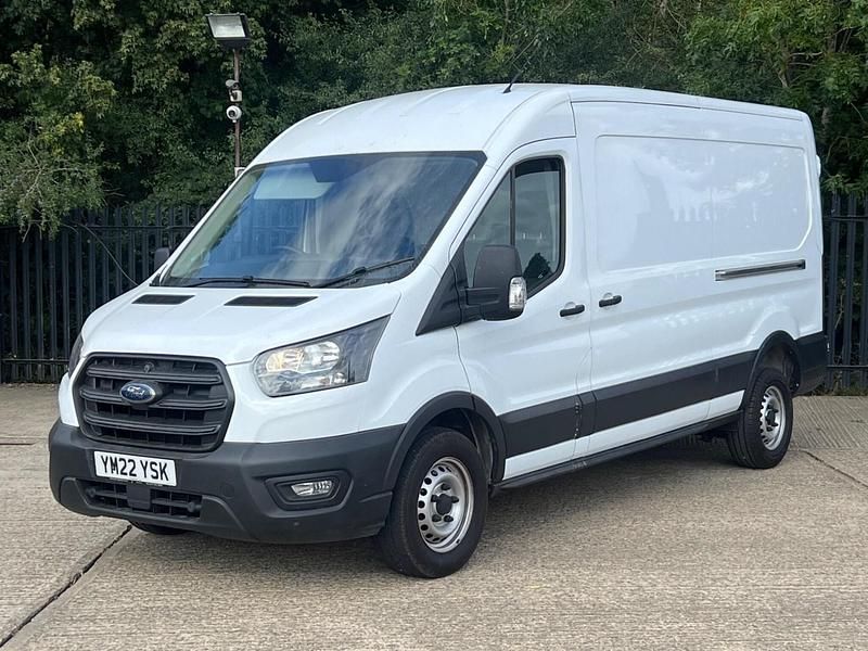 White Used 2022 Ford Transit S Van | £14,999 (Good price) - Image 1/3