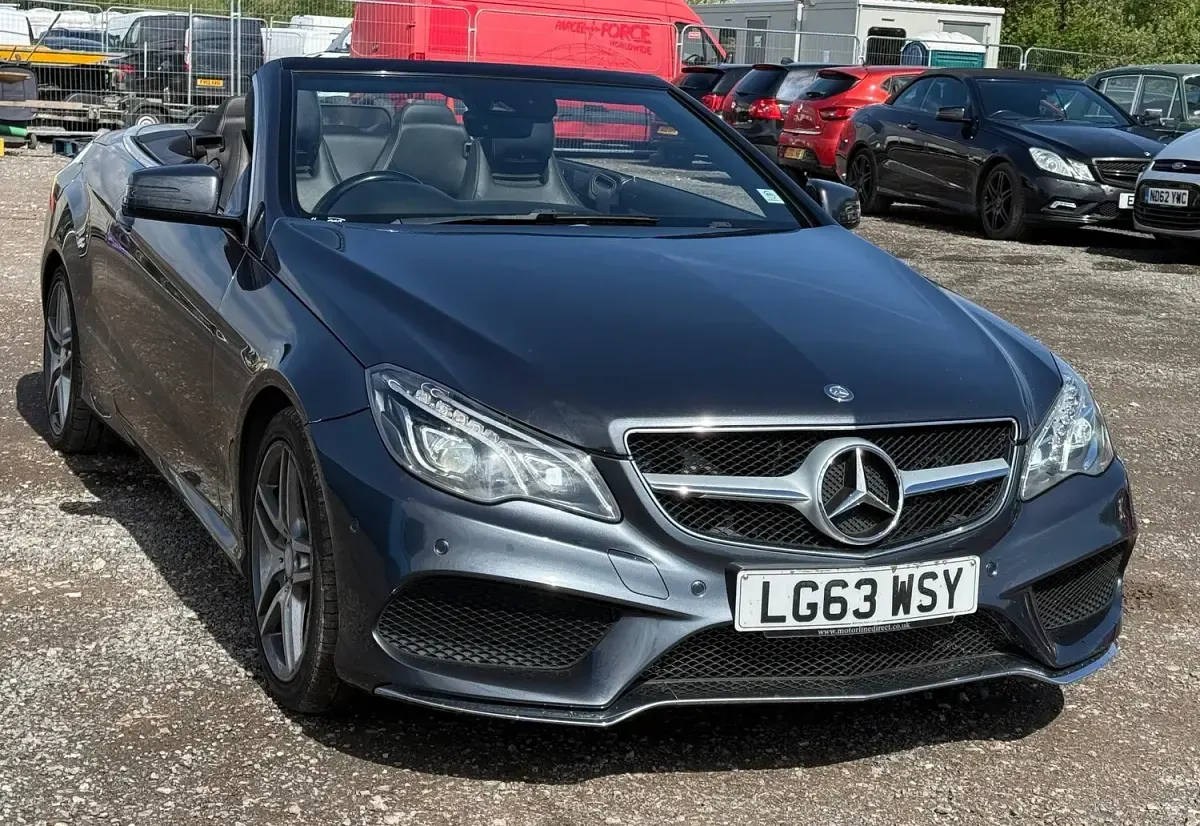 Used Mercedes E250 AMG 2013 Grey Cabriolet