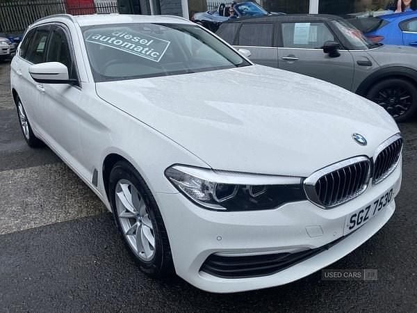 Used BMW 520 Comfort Edition 2020 White Estate