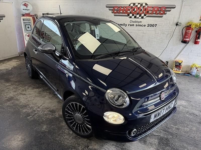 Used Fiat 500 Riva 69 HP (50 kW) 2017 Blue Hatchback