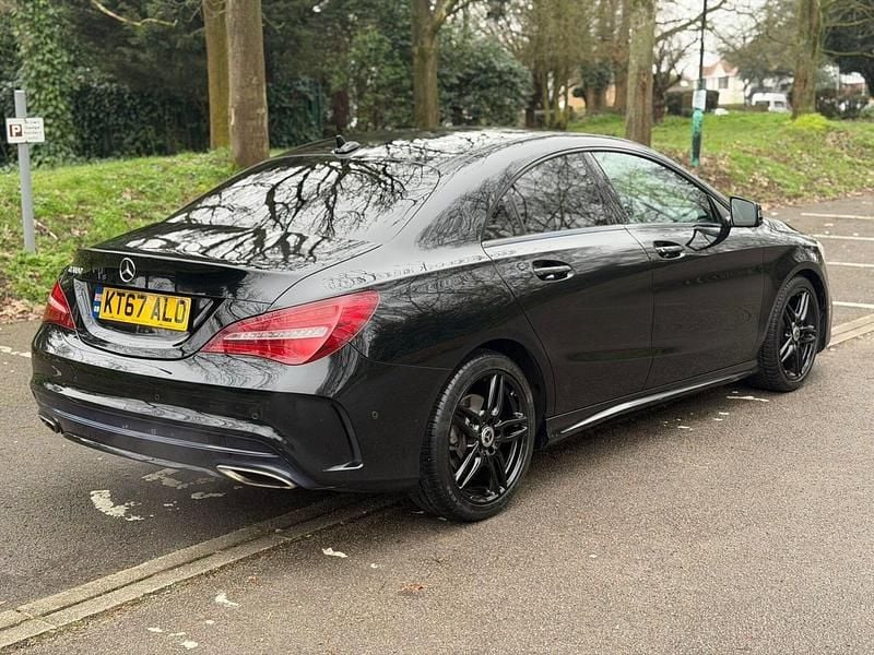 Used Mercedes CLA180 AMG line 2018 Black Sedan
