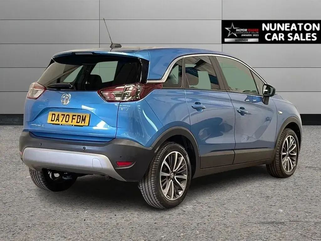 Gebraucht Vauxhall Crossland X Elite 130 PS (95 kW) 2020 Blau SUV