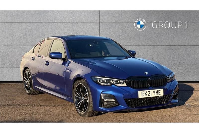Used BMW 320 M Sport 184 HP (135 kW) 2021 Blue Sedan