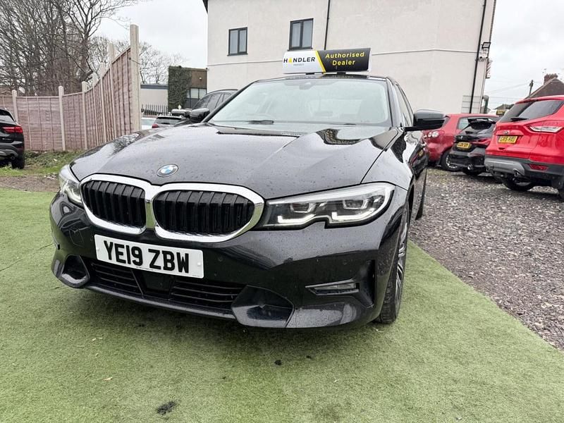 Used BMW 320 Sport Line 2019 Black Sedan