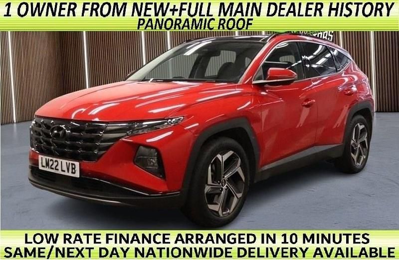 Red Used 2022 Hyundai Tucson Ultimate SUV | £18,888 (Super price) - Image 1/4
