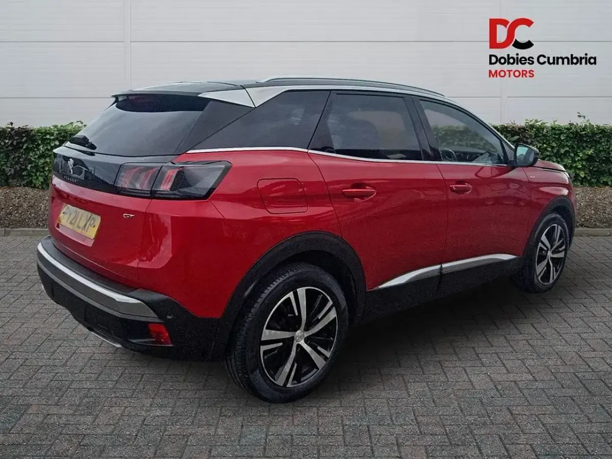 Used Peugeot 3008 GT 131 HP (96 kW) 2021 Red SUV