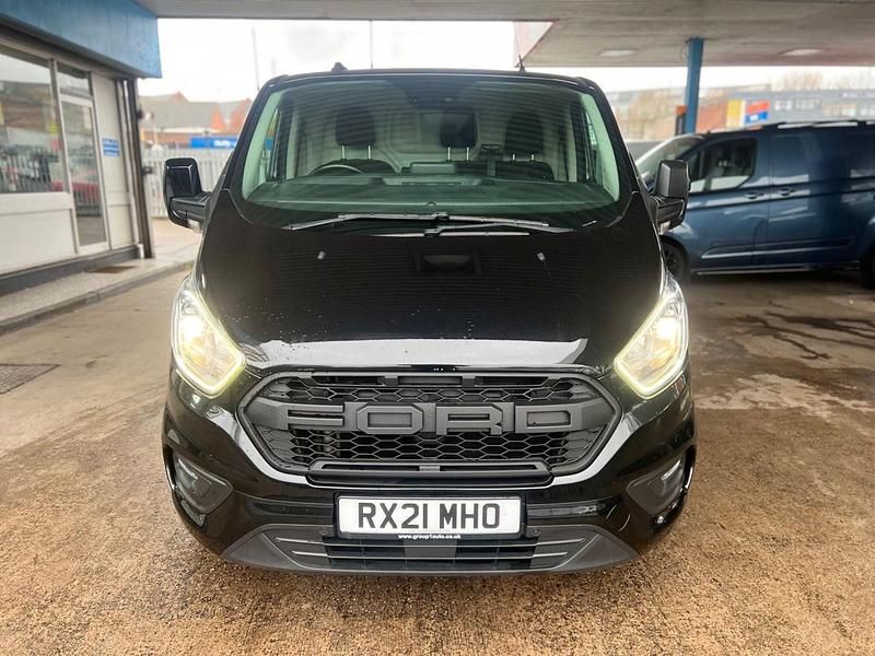 Used Ford Transit Custom Limited 130 HP (95 kW) 2021 Black Van