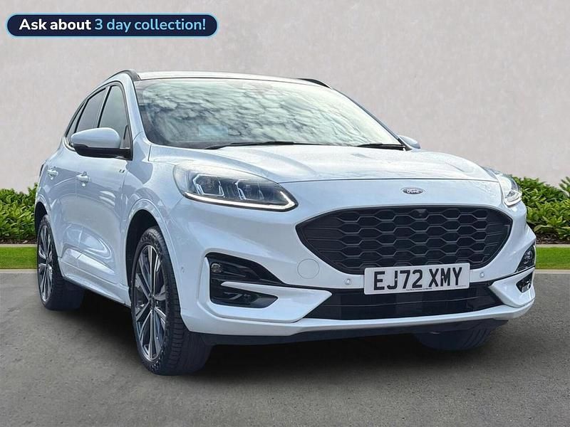 White Used 2022 Ford Kuga ST-Line X SUV | £22,899 (Fair price) - Image 1/4