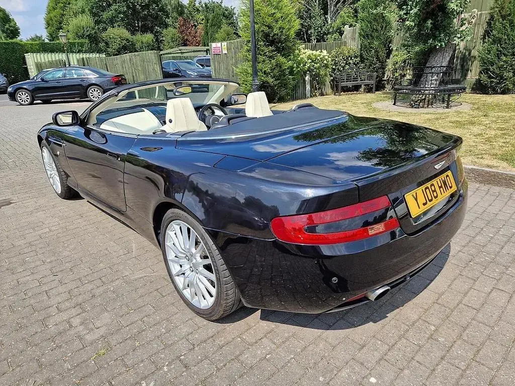 Used Aston Martin DB9 456 HP (335 kW) 2008 Black Cabriolet