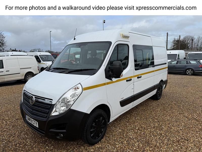 Used Vauxhall Movano 130 HP (95 kW) 2019 White MPV
