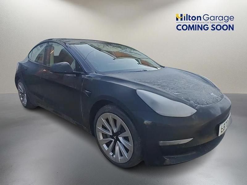 Black Used 2020 Tesla Model 3 Long Range AWD Sedan | £18,050 (Fair price) - Image 1/1