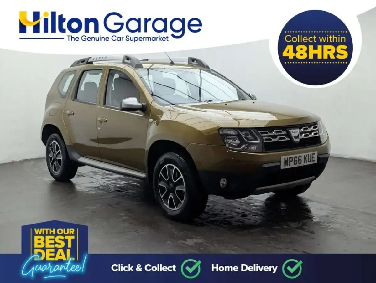 Begagnad Dacia Duster Prestige 110 HK (80 kW) 2016 Grön SUV