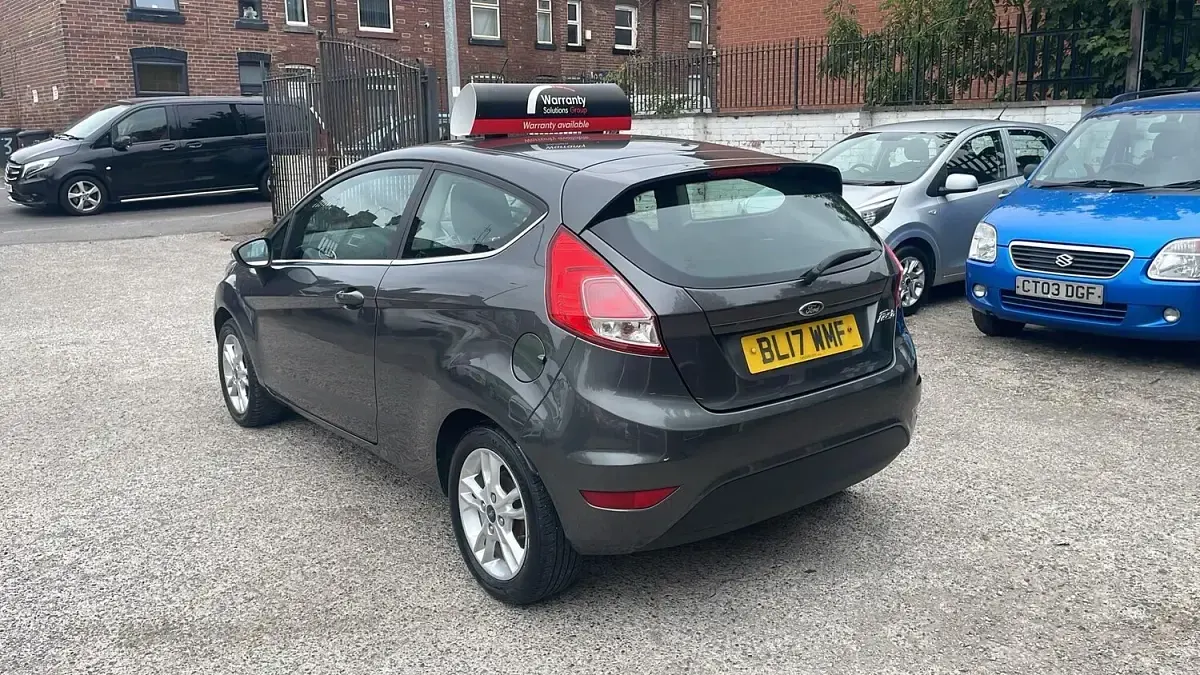 Used Ford Fiesta Zetec 2017 Grey Hatchback