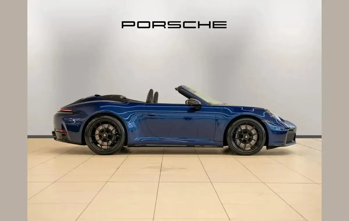 Used Porsche 911 534 HP (392 kW) 2026 Blue Cabriolet