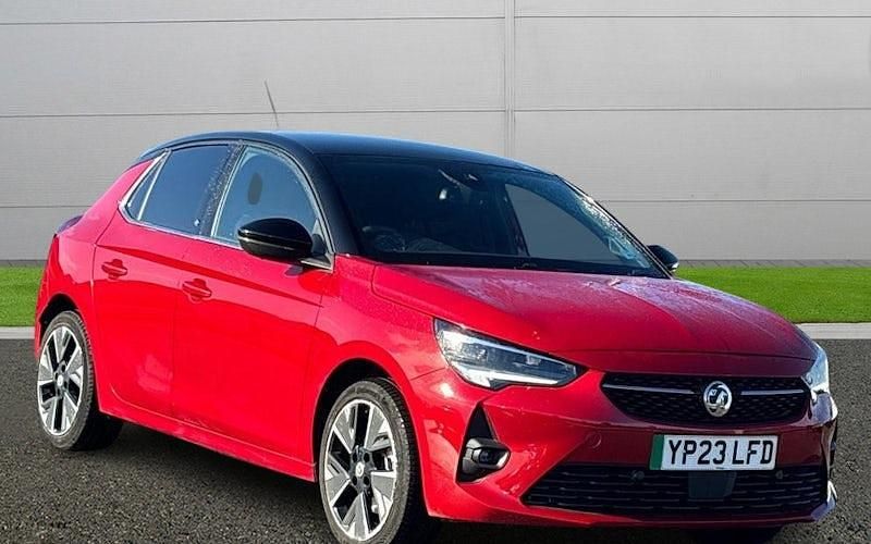 Used Vauxhall Corsa-e Ultimate 100 kW (136 HP) 2023 Red Hatchback