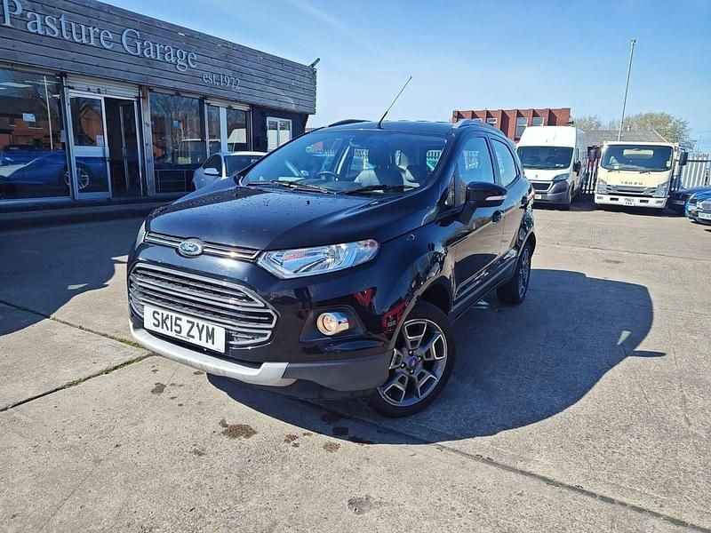 Used Ford Ecosport Titanium 2015 Black SUV