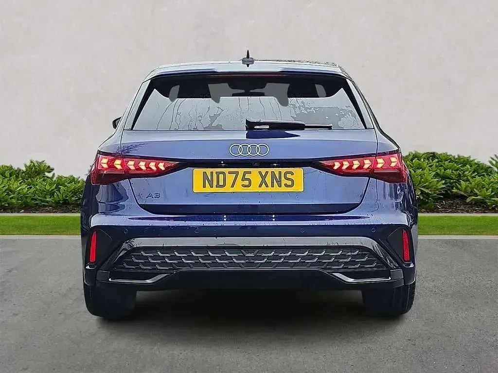 Used Audi A3 S-Line 150 HP (110 kW) 2025 Blue Hatchback