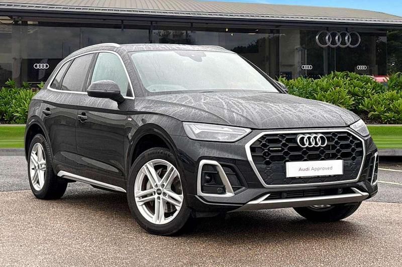 Black Used 2024 Audi Q5 S-Line SUV | £35,950 (Fair price) - Image 1/4