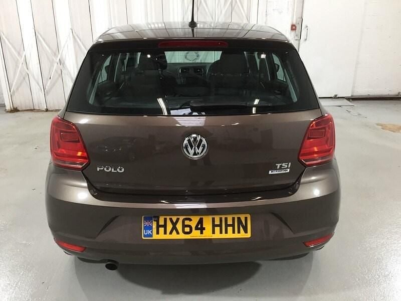 Used VW Polo SE 90 HP (66 kW) 2014 Brown Hatchback