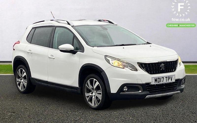 White Used 2017 Peugeot 2008 Allure SUV | £7,399 (Fair price) - Image 1/3