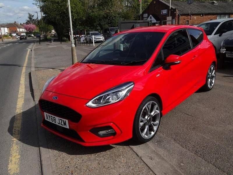 Used Ford Fiesta ST-Line X 2018 Red Hatchback