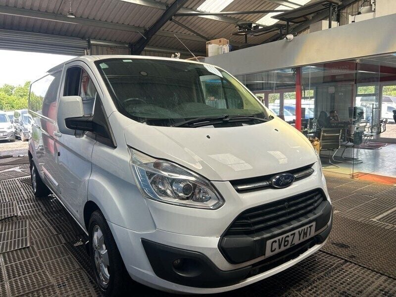 White Used 2017 Ford Transit Custom Limited Van | £6,495 (Super price) - Image 1/4