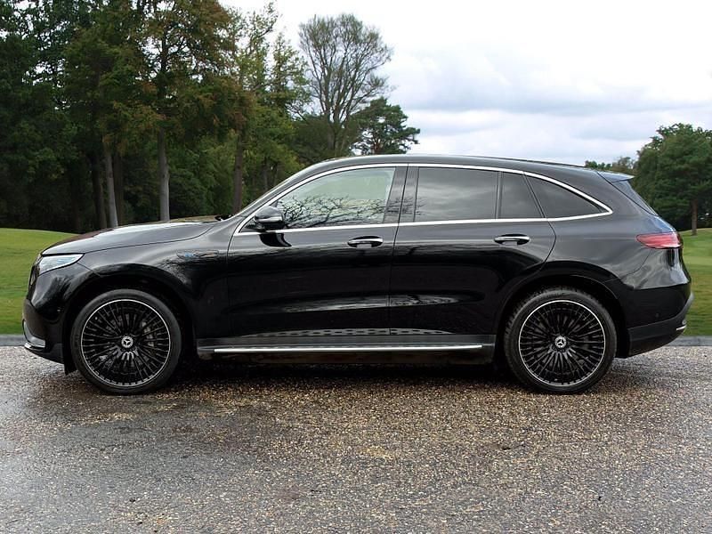 Used Mercedes EQC400 AMG line 300 kW (408 HP) 2022 Black SUV