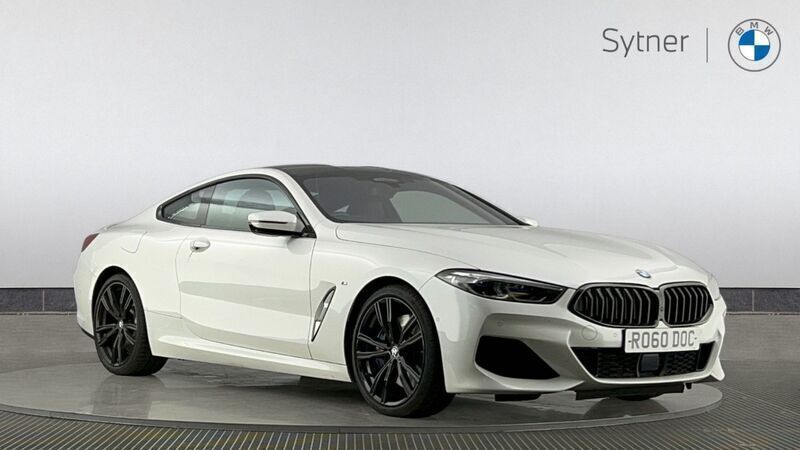 Mineral white Used 2019 BMW 840 Comfort Edition Coupe | £30,950 (Fair price) - Image 1/4