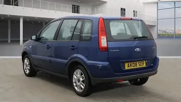 Used Ford Fusion Zetec 68 HP (50 kW) 2008 Blue Hatchback