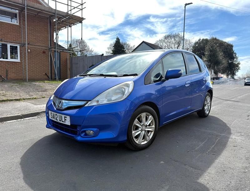 Used Honda Jazz Hybrid 102 HP (75 kW) 2012 Blue Hatchback