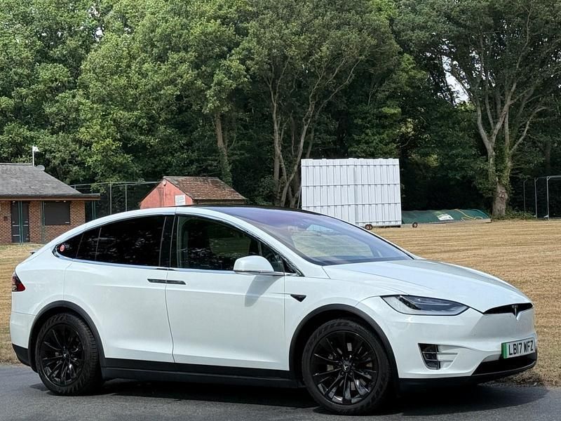 White Used 2017 Tesla Model X SUV | £19,995 (Good price) - Image 1/4