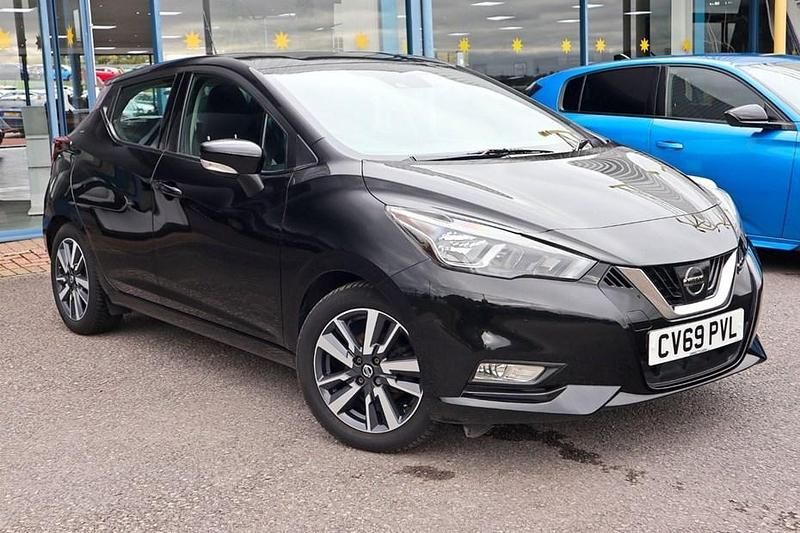 Black Used 2019 Nissan Micra Acenta Hatchback | £9,489 (Fair price) - Image 1/1