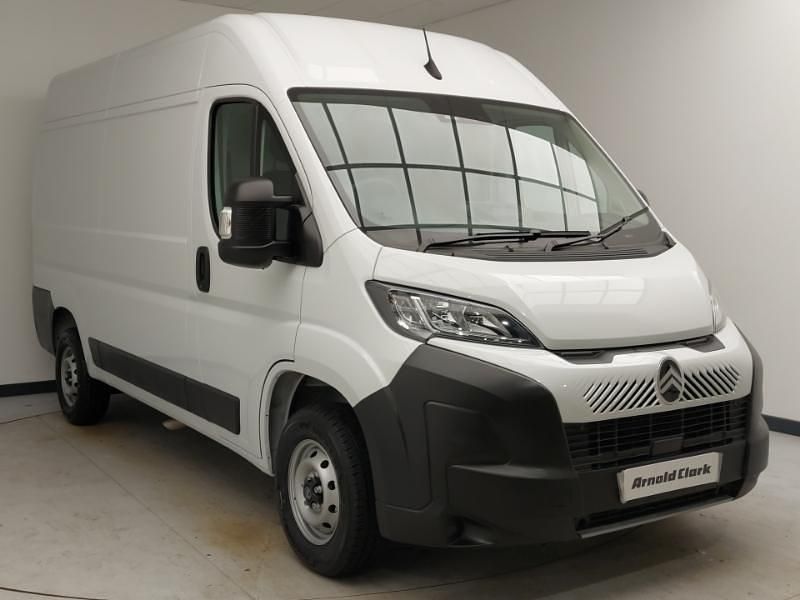 New Citroën Relay 2025 Solid  icy white Van
