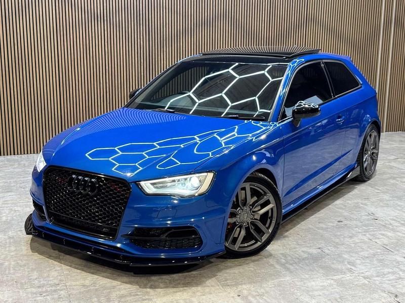 Used Audi S3 Sportback Prestige 300 HP (220 kW) 2015 Blue Hatchback