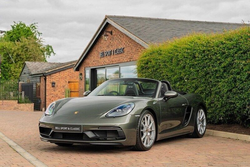Green Used 2023 Porsche 718 Boxster GTS Cabriolet | £74,950 (Fair price) - Image 1/4