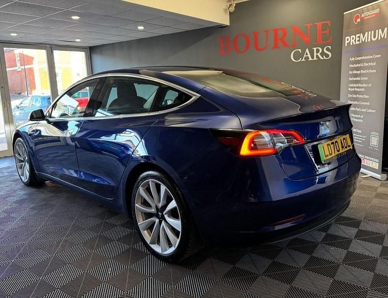 Used Tesla Model 3 254 kW (346 HP) 2020 Blue Sedan