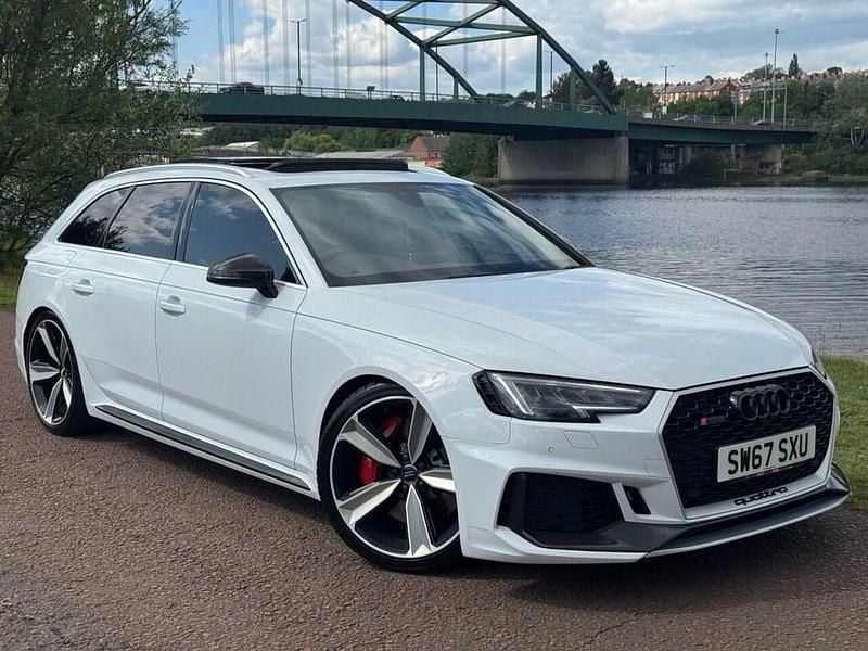 White Used 2018 Audi RS4 Design Estate | £37,999 (Good price) - Image 1/4