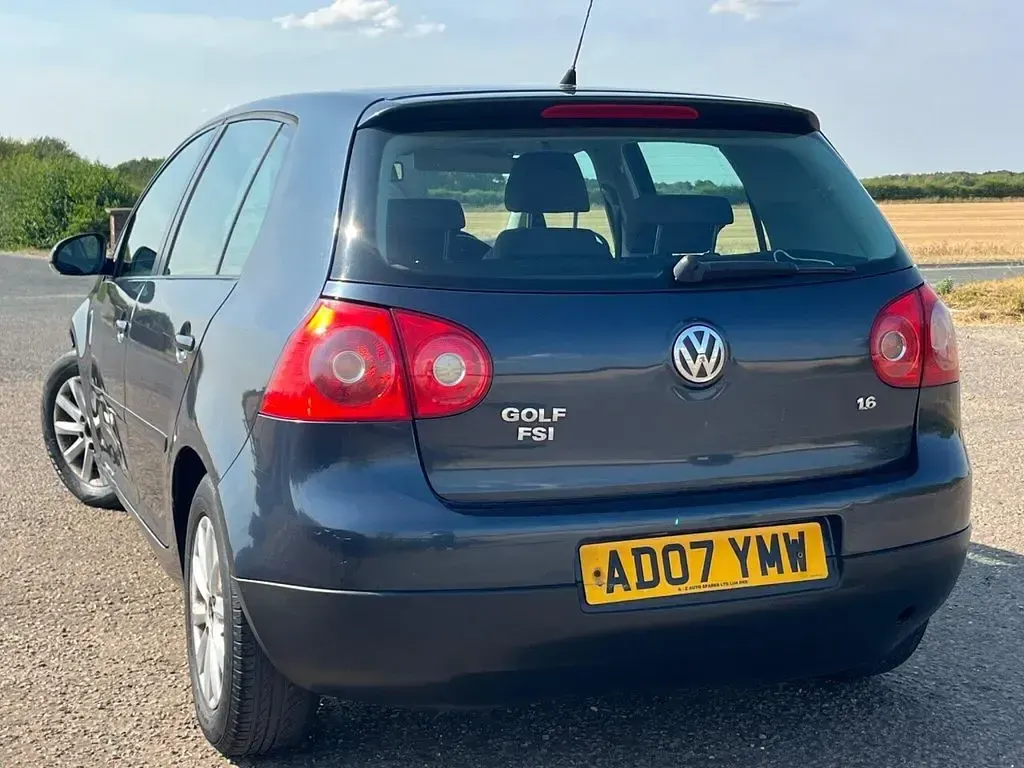 Used VW Golf V Match 2007 Blue Hatchback
