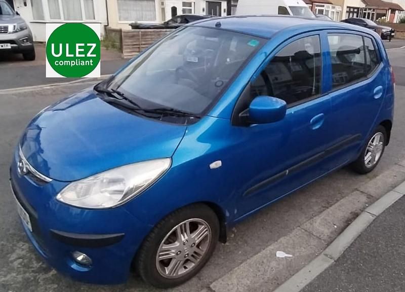 Blue Used 2008 Hyundai i10 Comfort Hatchback | £1,350 (Fair price) - Image 1/4